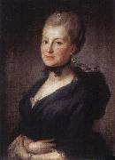 Stefano Torelli Portrait of Anastasia Ivanovna Sokolova oil